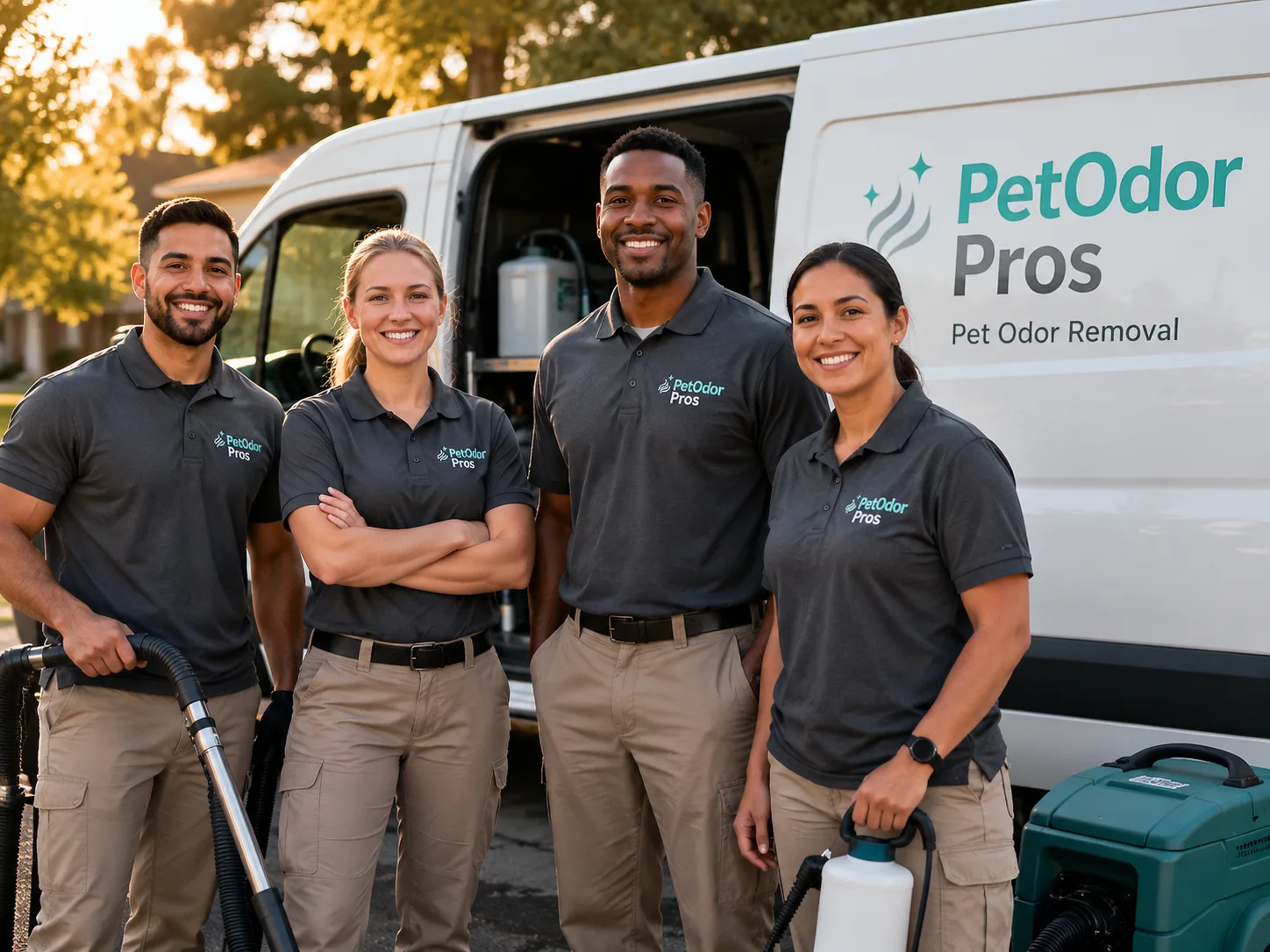Pet Odor Removal team serving Levering, MI